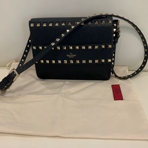 Valentino Garavani small rockstud leather bag